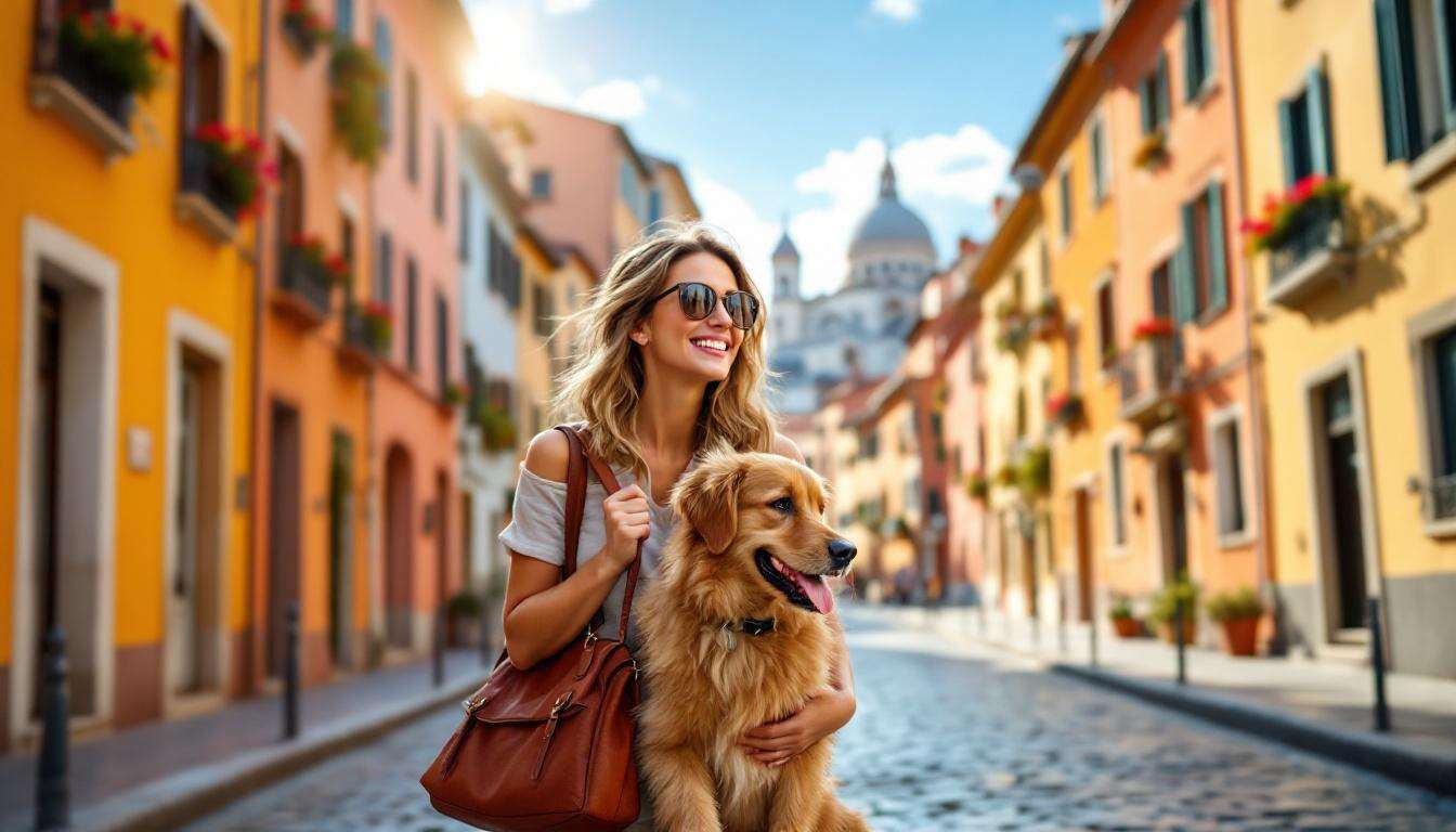 Vous voyagez avec votre chien ? Attention, cette ville touristique vous fera payer une taxe (Italie)